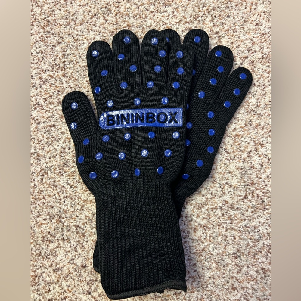 Heat Resistant BBQ Grilling Gloves Oven Mitts